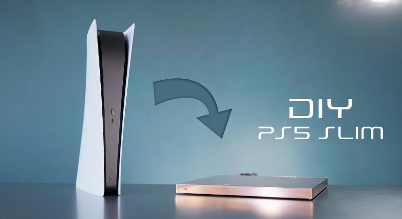 Otthoni körülmények között, de elkészült a világ első PlayStation 5 Slim konzolja
