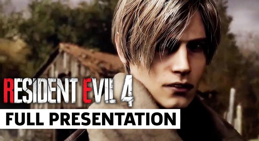 Bemutatták a Resident Evil 4 Remake első játékmenet videóját!