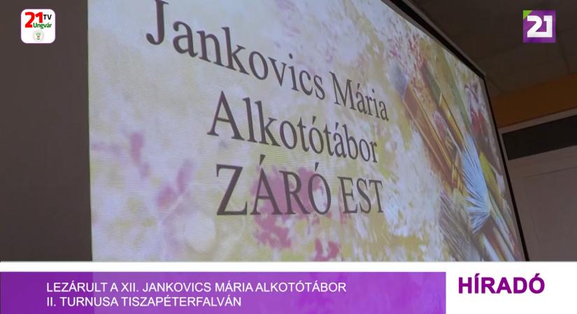 Lezárult a XII. Jankovics Mária alkotótábor II. turnusa Tiszapéterfalván (videó)