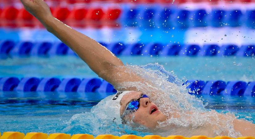 Úszó Eb: Kovács Benedek ezüstérmes 200 háton