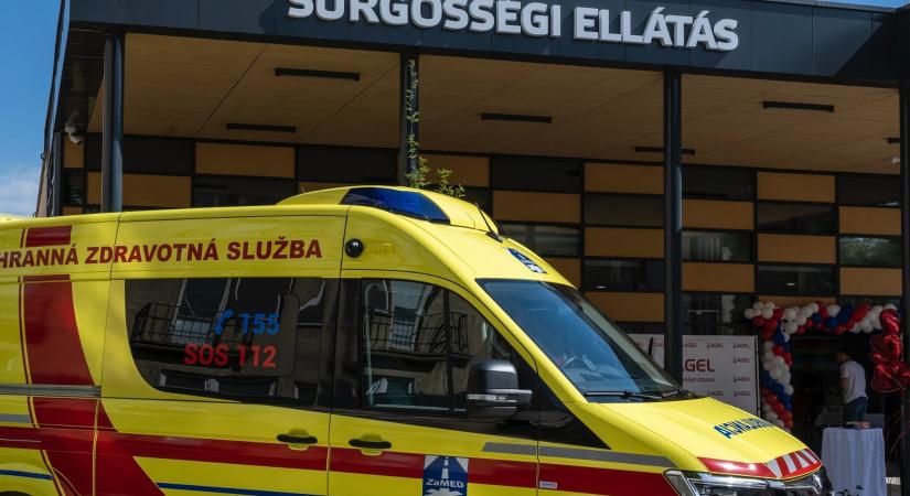 A komáromi kórház új sürgősségi osztálya már a pácienseket szolgálja