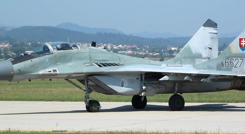 Szlovákia tizenkét MiG-29-es vadászgépet adott Ukrajnának