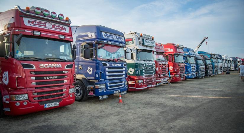 Rekord született: több mint 500 kamion érkezett Szoboszlóra