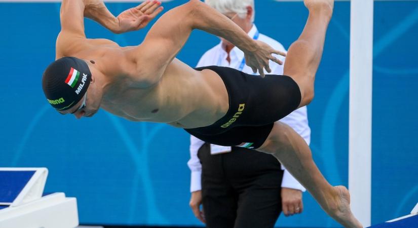 Milák Kristóf Eb-aranyérmes 100 méter pillangón