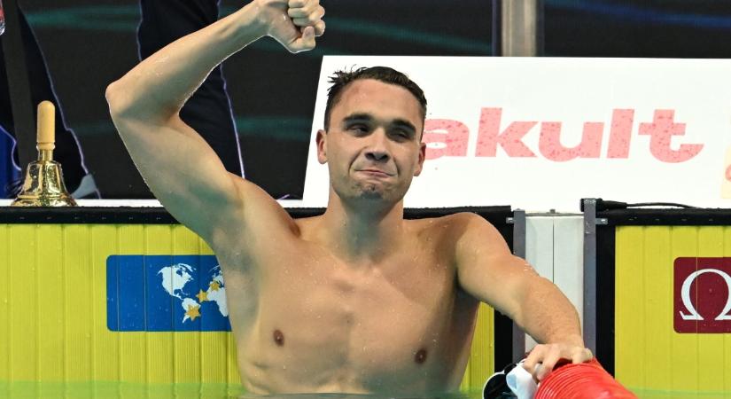 Milák Kristóf fantasztikus: megnyerte a 100 méter pillangót is az úszó-EB-n