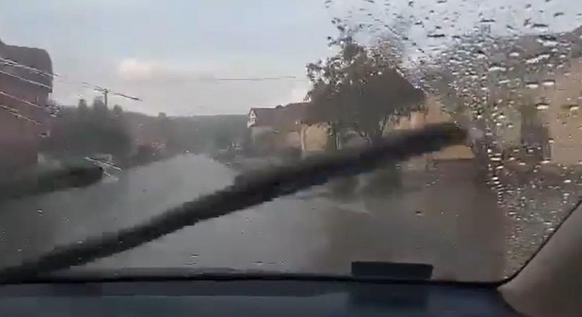 Megérkezett az eső - Egerszalók elázott + videó