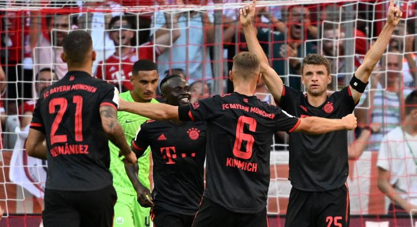 Bundesliga: már az első félidőben lerendezte a Wolfsburgot a Bayern