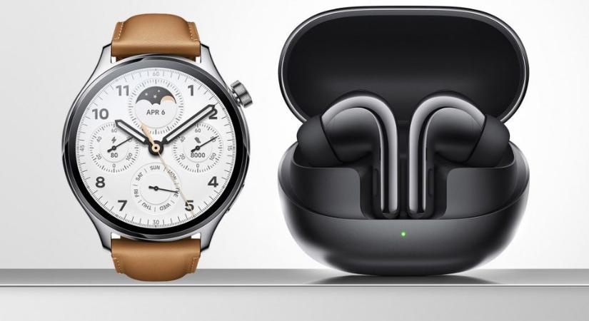 Bejelentették a Xiaomi Watch S1 Pro okosórát és a Buds 4 Pro vezeték nélküli fülhallgatót