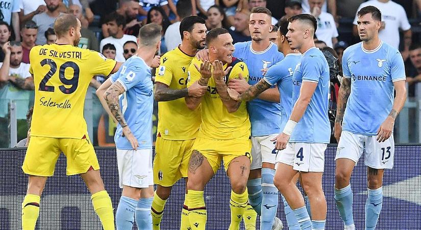 Serie A: kezdésként kiállították a kapusát, de fordított a Lazio