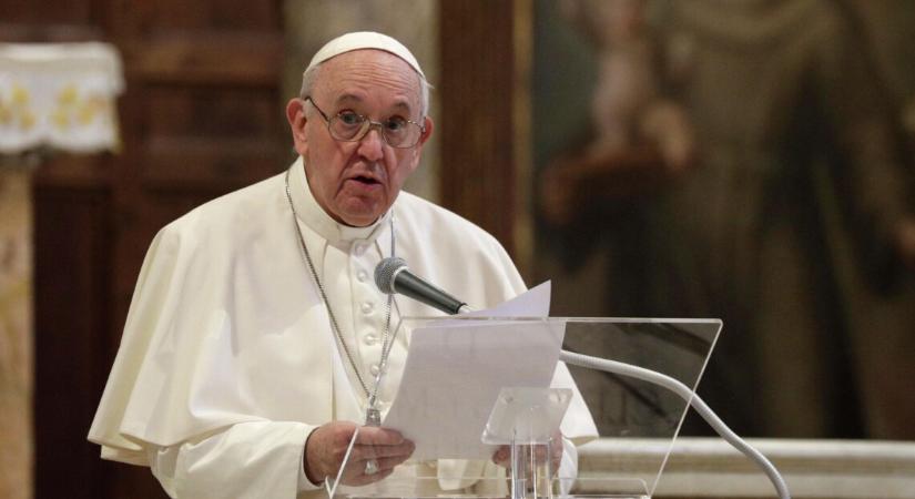 A pápa szerint az ukrajnai háború „eltereli a figyelmet az éhségről”