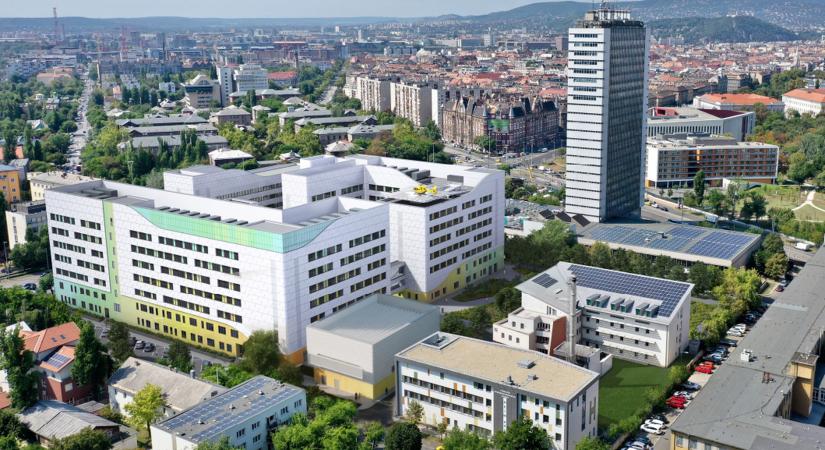 Új energiacentrummal egészült ki a Heim Pál Gyermekkórház tervezett bővítése