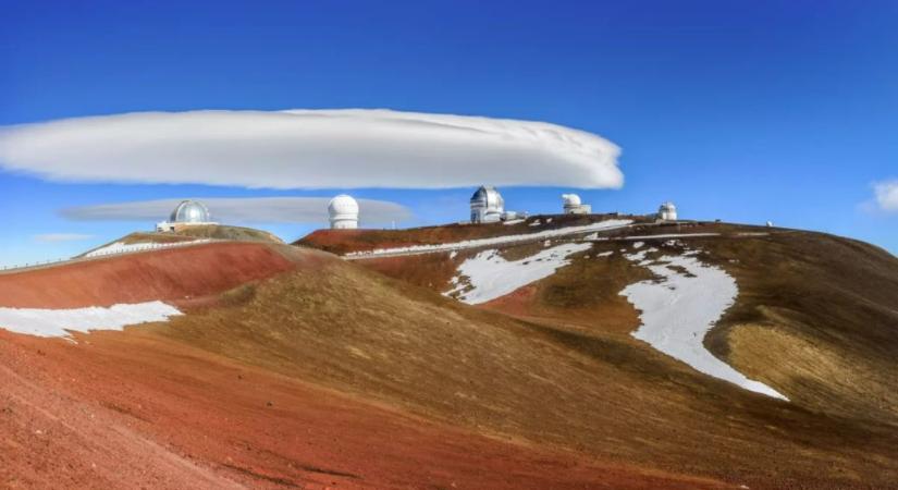 Repülő csészealjra hasonlító felhőket fotóztak Hawaiion