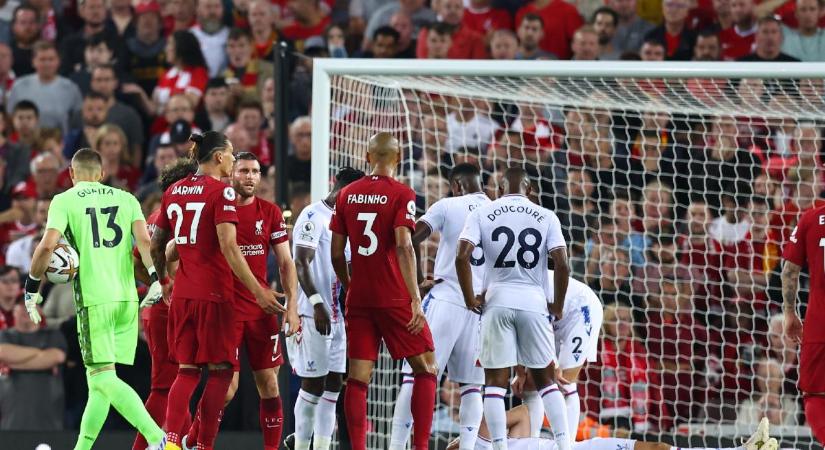 PL: Núnezt kiállították – két bajnoki után is nyeretlen a Liverpool