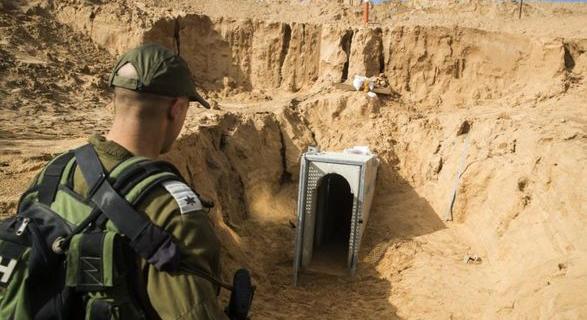 A hadsereg talált egy izraeli területre átnyúló támadó alagutat a gázai határnál