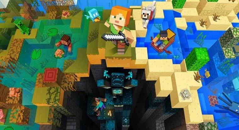 Egy játékos az egész Minecraft térképét kibányássza