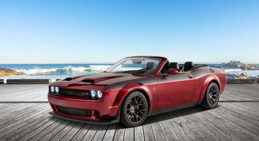 Amerikai álom-V8: tízmilliós felárért rendelhető az épített Dodge Challenger kabrió