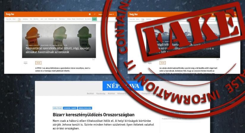 Magyar lapokat vádol álhírterjesztéssel az orosz külügy