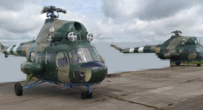 Lettország négy helikoptert adományozott Ukrajnának