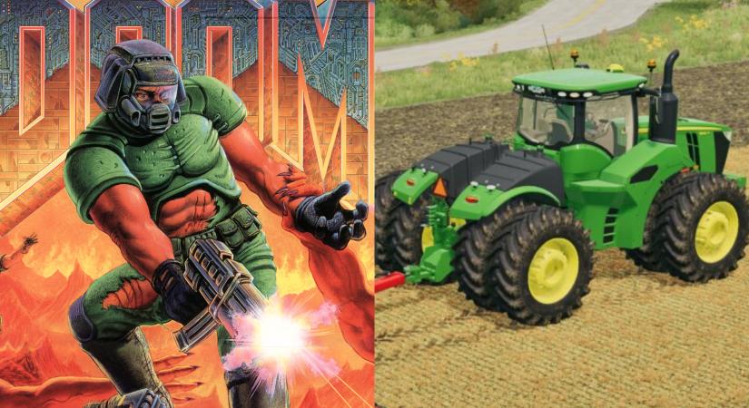 Ennek sosem lesz vége: Valaki elindította a Doomot egy traktoron