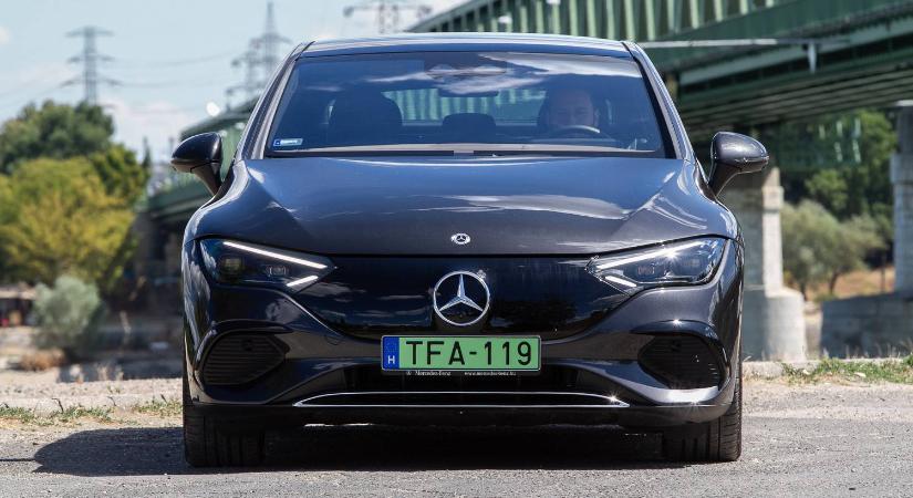 Ez lesz a jövő Mercedese - Teszt: Mercedes EQE 350+ - 2022.