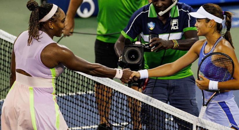 Tenisz: Serena Williams az első meccsén búcsúzott Cincinnatiben