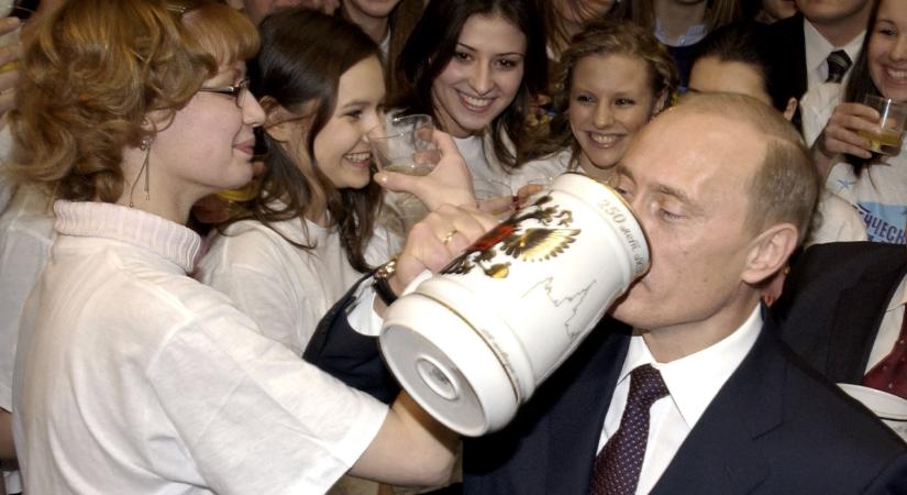 Putyin az alkoholizmus elleni harcról: Semmit sem szabad tiltani, az árakat is fölösleges emelni