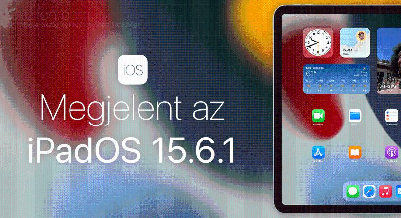 Megjelent az iPadOS 15.6.1 – két sebezhetőség javítása