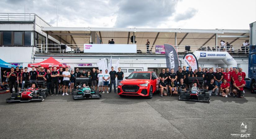 Audi Hungaria: az Arrabona Racing Team, a vállalat által támogatott csapat harmadik lett a Formula Student East versenyen