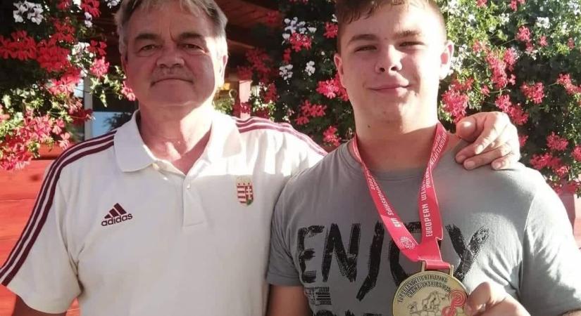 Európa-bajnoki aranyat nyert a kisbériek tehetséges súlyemelője