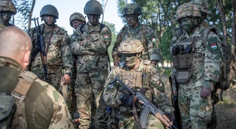 Komplex harcászati kiképzést zártak a hajdú-bihari katonák