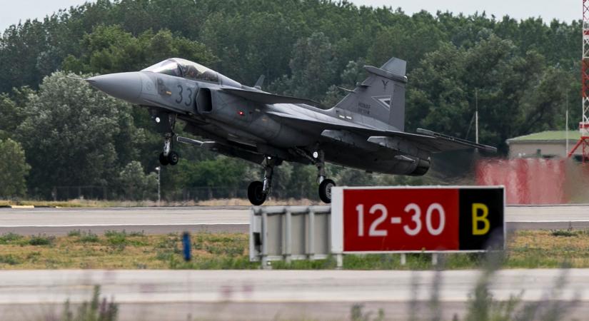 Orosz repülő miatt riasztották a magyar vadászgépeket
