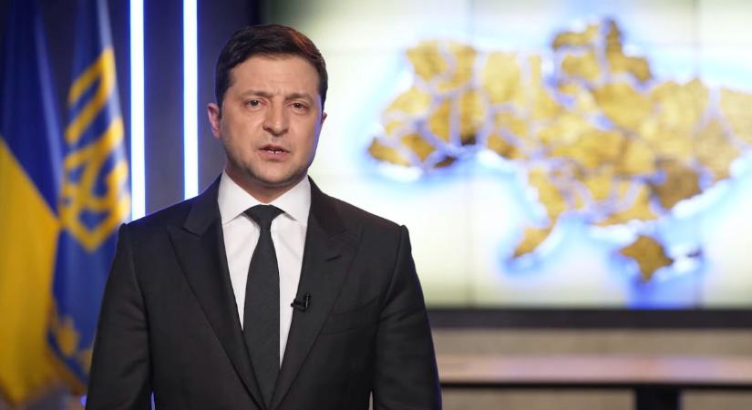 Zelenszkij: Csak akkor tárgyalunk, ha az orosz csapatok elhagyják az elfoglalt ukrán területeket