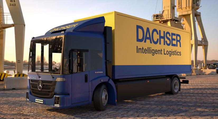 A Dachser üzembe helyezi első hidrogén üzemanyagcellás tehergépkocsiját