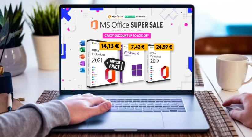 Nagy Windows és Office kiárusítás: népszerű szoftverek áron alul