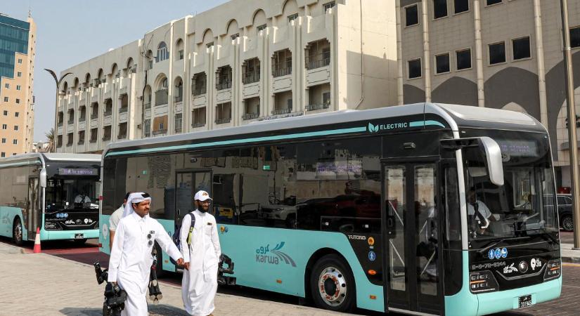 Vb 2022: Katarban 1300 busszal szimulálták a várható csúcsforgalmat