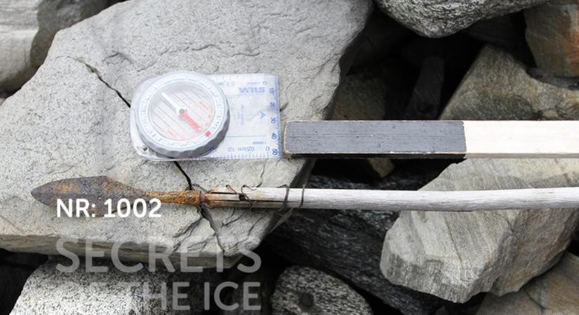 Ősi fegyver bukkant elő az olvadó jégből