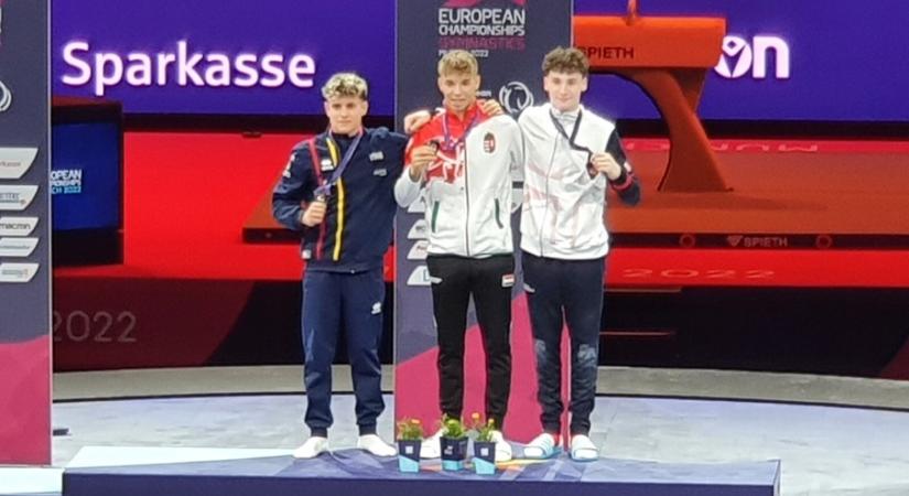 Molnár Botond összetett Európa-bajnok a junioroknál