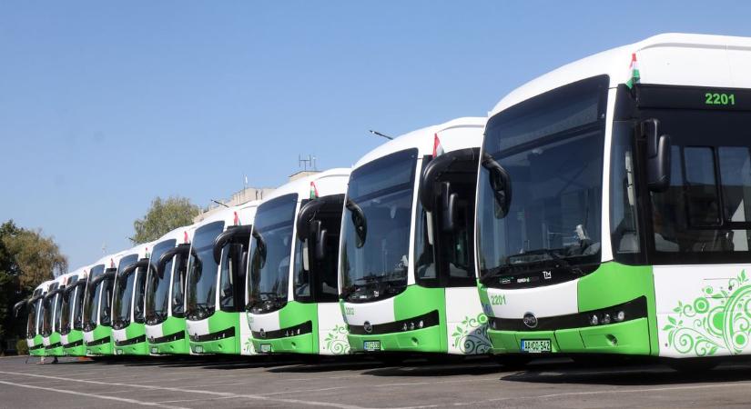 Augusztus 20-án ingyen kipróbálhatók a miskolci elektromos buszok