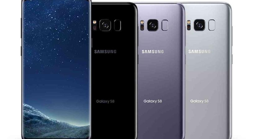 Frissítést kapnak a Samsung Galaxy S8 okostelefonok