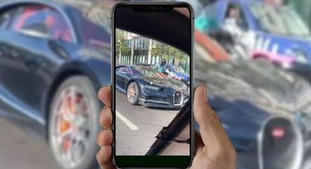 Videó: Kalapáccsal próbálták meg tolvajok betörni egy Bugatti Chiron ablakát