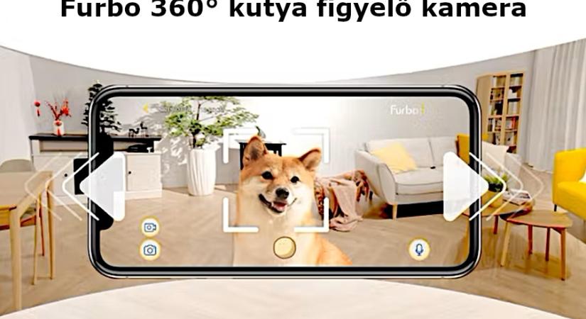 Furbo 360° kutya figyelő kamera