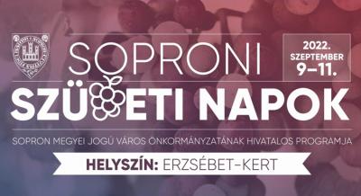 Soproni Szüreti Napok, 2022. szeptember 9 - 11.
