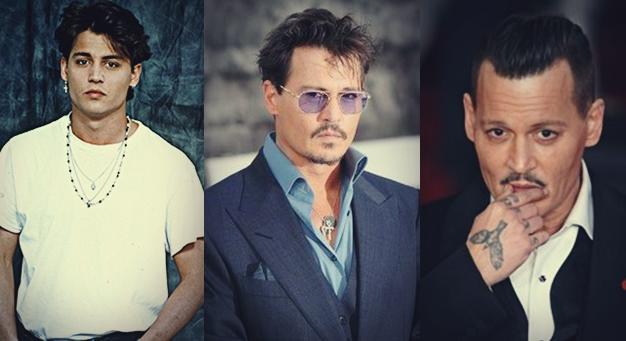 Johnny Depp így változott meg az évtizedek során