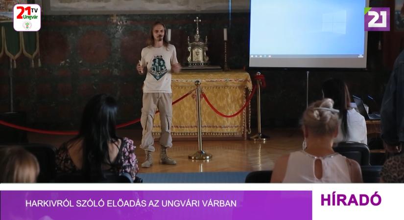 Harkivról szóló előadás az ungvári várban (videó)