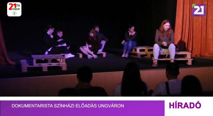 Dokumentarista színházi előadás Ungváron (videó)