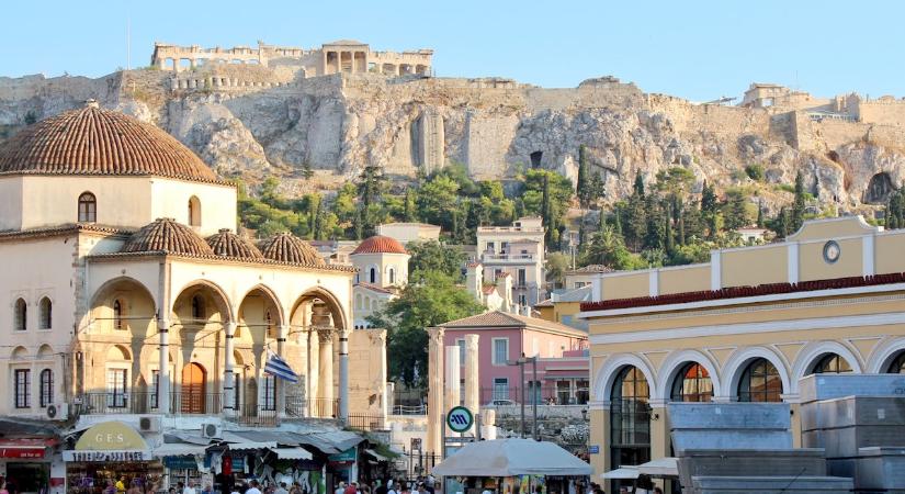 Athén most a legolcsóbb európai turistacélpont egy hétvégi városlátogatásra