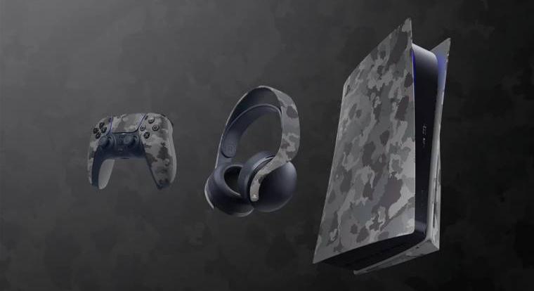 Jönek a terepmintás PlayStation 5 kiegészítők, nehogy könnyű legyen megtalálni a fülest vagy a kontrollert