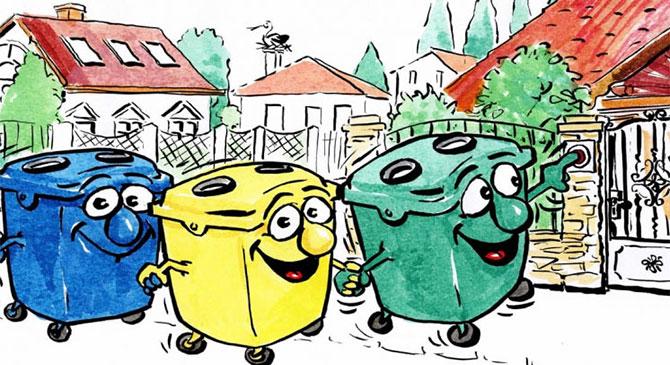 Zöld és szelektív hulladékgyűjtés októberben