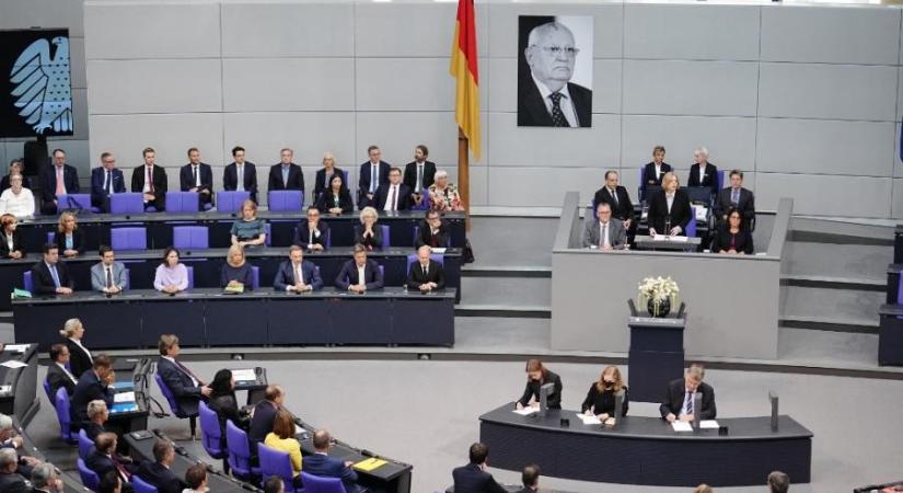 Megemlékezést tartott a német parlament Mihail Gorbacsovról