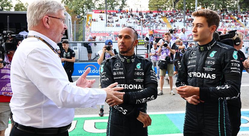 „Russell gyorsan a Mercedes vezetőjévé válik, megdöbbentő volt Hamilton kirohanása”